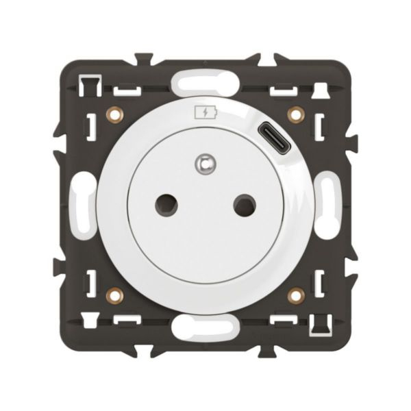 Legrand CX0140 eluttag Vit