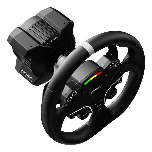 Moza Racing RS074 spil-controller Sort Bluetooth/USB Rat + Pedaler Digital PC