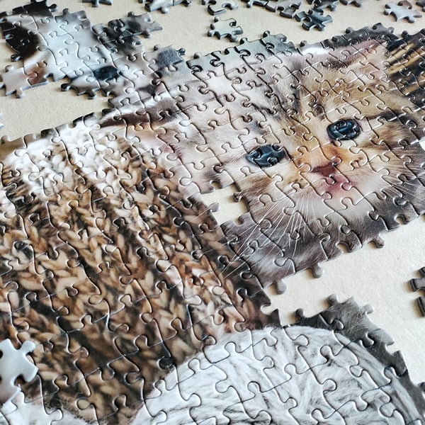 Tactic Cute Kittens 1000 pcs Puslespil 1000 stk Dyr