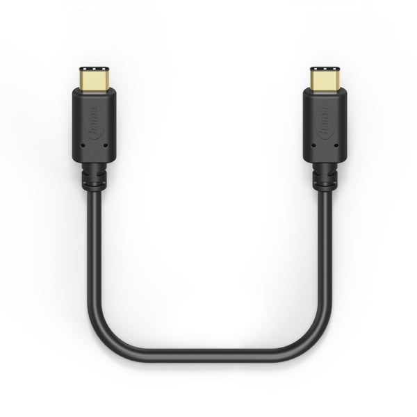 Hama 00187294 USB-kabel USB 2.0 1,5 m USB C 0,48 Gbit/sek. Sort