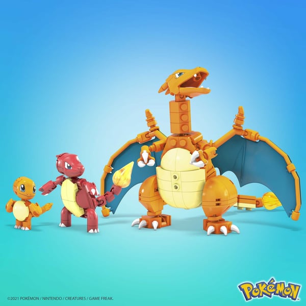 MEGA Pokémon Construx Charmander-udvikling