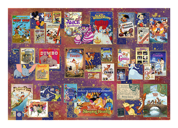 Trefl Disney Puslespil 13500 stk Tegnefilm