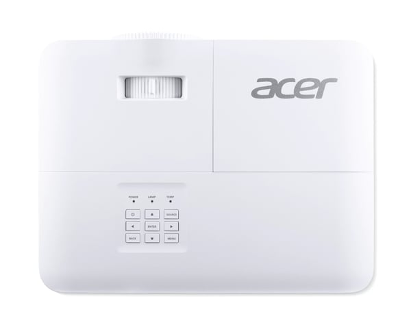 Acer P1358i Standard-kast projektor 5200 ANSI lumens DLP WXGA (1280x800) 3D Hvid