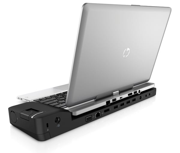 HP UltraSlim Docking Station Dockning Svart