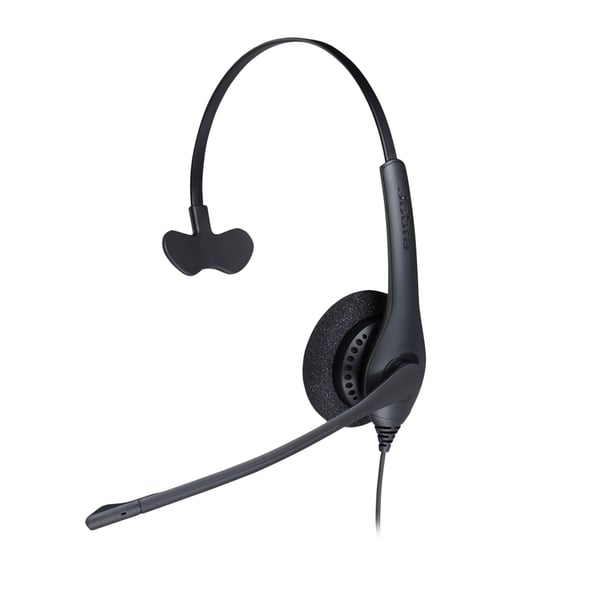 Jabra Biz 1500 Headset Kabel Huvudband Kontor/callcenter Bluetooth Svart