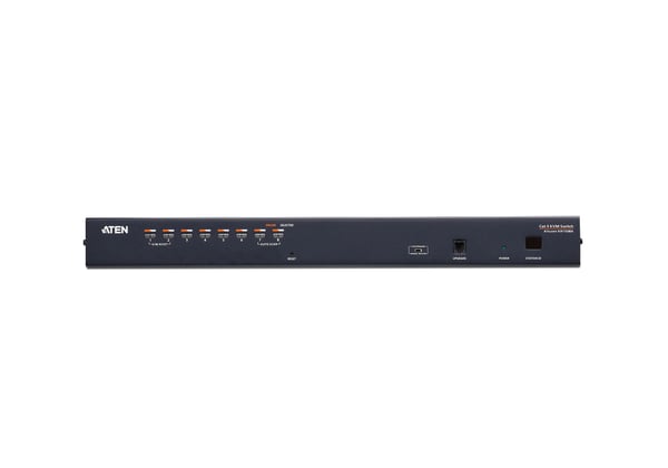 ATEN 8-portars multigränssnitt (DisplayPort, HDMI. DVI, VGA) Cat 5 KVM-switch