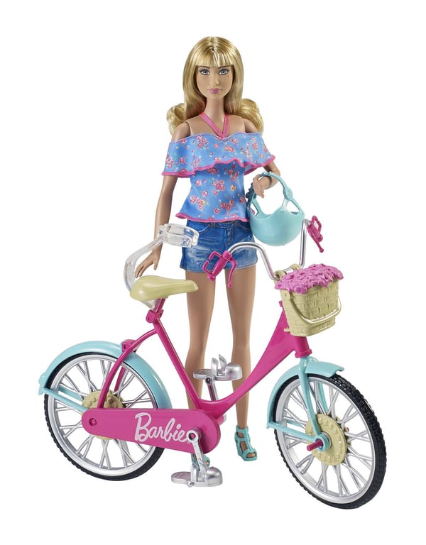 Barbie Barbie-cykel