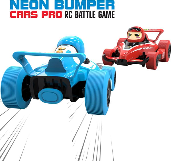 Gear2Play RC Neon Bumper Cars Pro Duoset