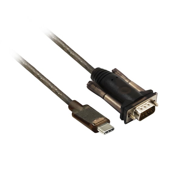 ACT AC6002 seriella kablar Svart 1,5 m USB Type-C DB-9 ACT AC6002 seriella kablar Svart 1,5 m USB Type-C DB-9
