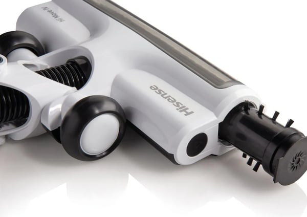Hisense 738224 upprättstående dammsugare och elektrisk sopborste Skaftdammsugare, 2-i-1 Batteri Torr Utan påse 0,5 l 110 W Vit