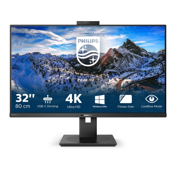 Philips P Line 329P1H/00 computerskærm 80 cm (31.5") 3840 x 2160 pixel 4K Ultra HD LED Sort