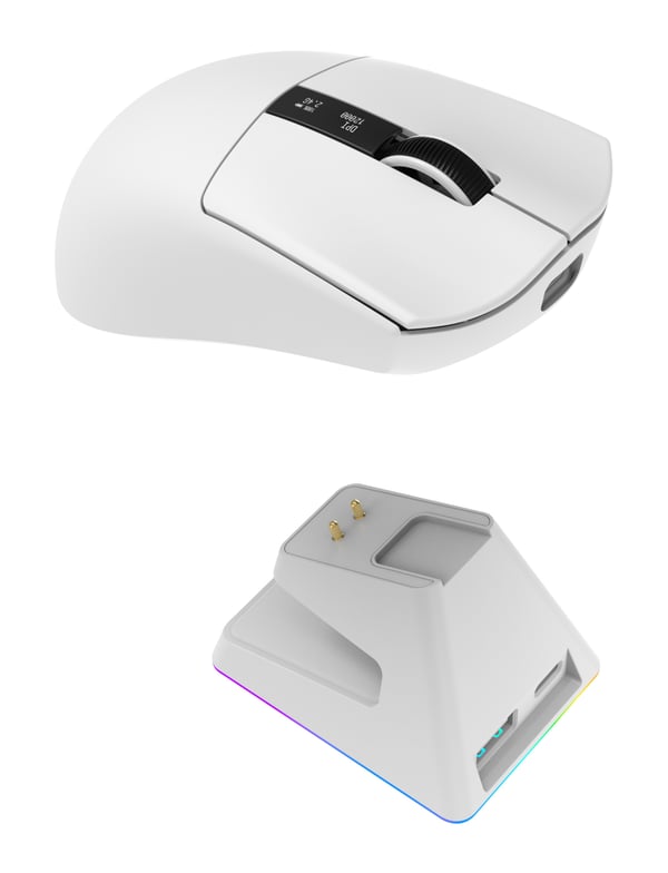 Oniverse Vanguard mus Spil Ambidextrous RF trådløs + Bluetooth Optisk 12000 dpi