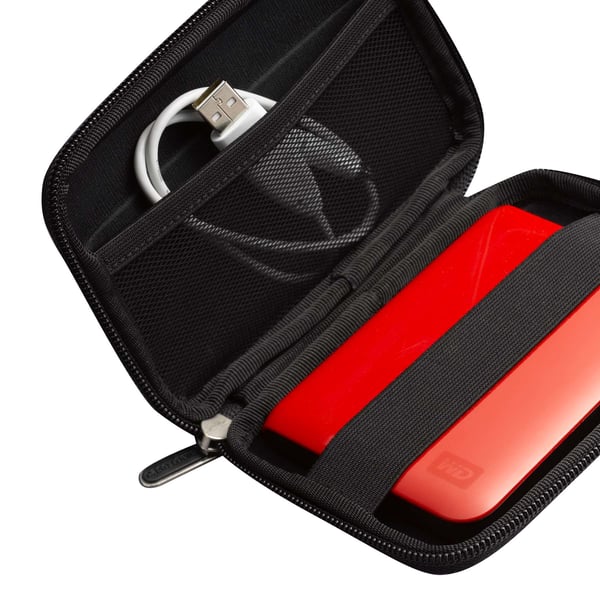 Case Logic QHDC-101 Black Suojakotelo EVA (eteeni-vinyyliasetaatti) Musta