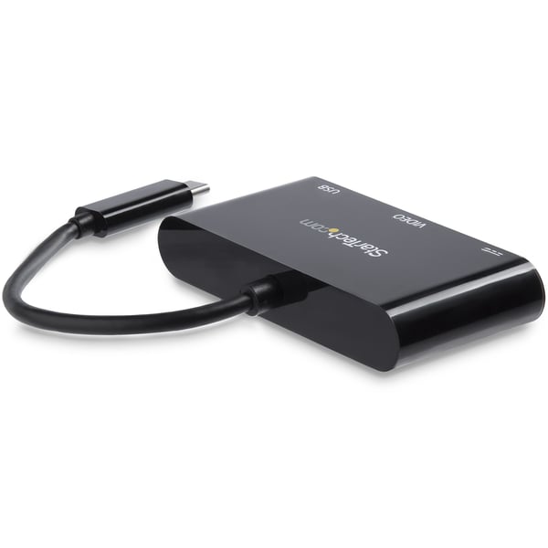 StarTech.com USB-C till VGA Multifunktionsadapter med Strömförsörjning