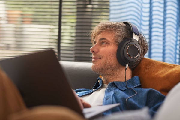 Philips SHP9600/00 hörlur och headset Hörlurar Kabel Huvudband Musik Svart
