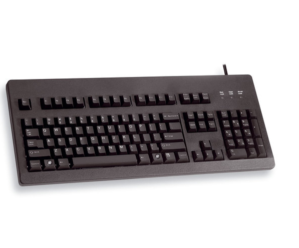 CHERRY G80-3000 tangentbord USB Engelska (USA) Svart