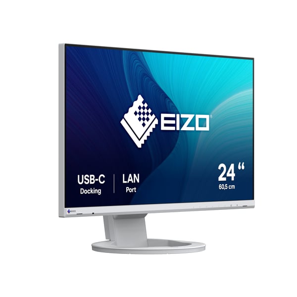 EIZO FlexScan EV2490-WT tietokoneen litteä näyttö 60,5 cm (23.8") 1920 x 1080 pikseliä Full HD LCD Valkoinen