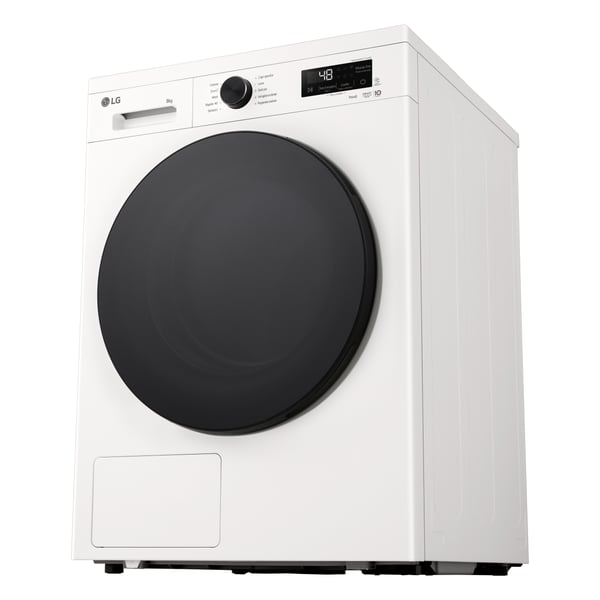 LG RNX1008NWB tørretumbler Fritstående Front-læsning 8 kg Hvid