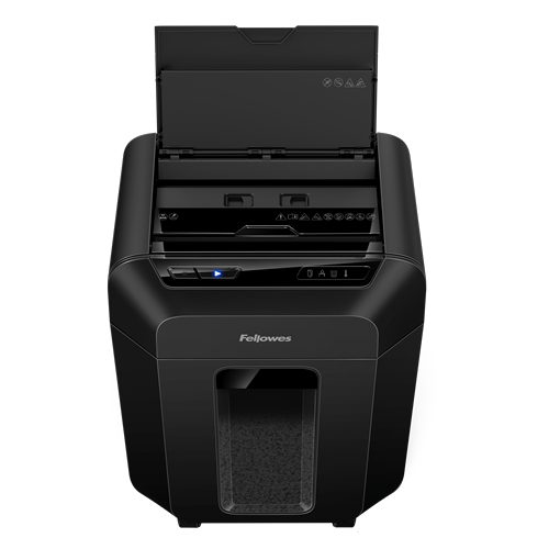 Fellowes Automax 80M paperisilppuri Silpuksi leikkaava 22 cm Musta
