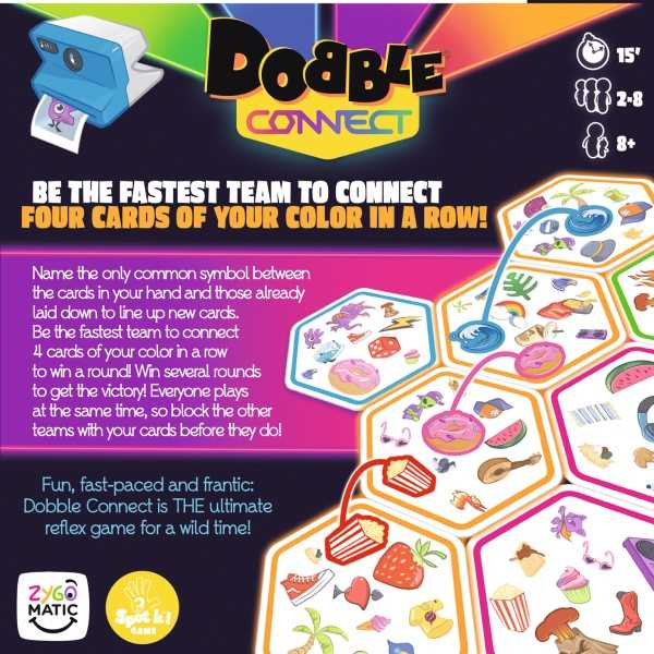 Asmodee Dobble Connect Dobble Connect 20 min Kortspel