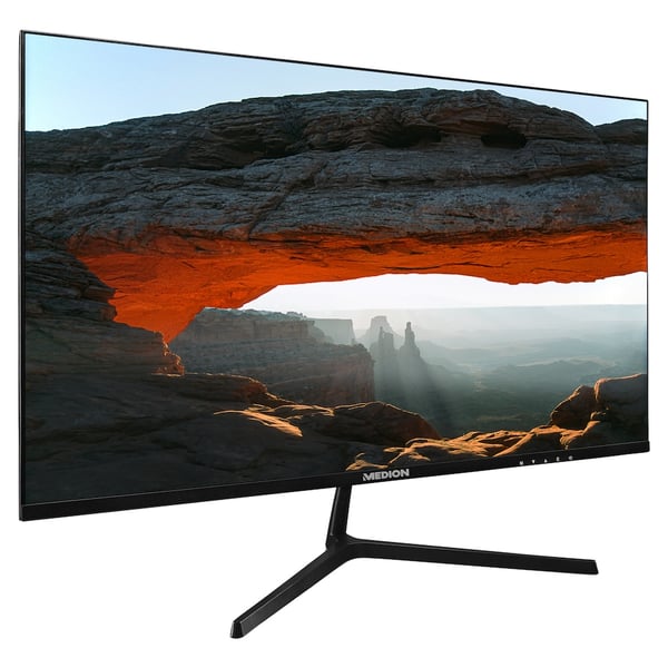 MEDION AKOYA P52424 computerskærm 61 cm (24") 1920 x 1080 pixel Fuld HD LCD Sort