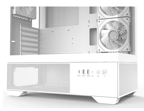 Zalman CHRONIX WHITE Midi Tower Hvid