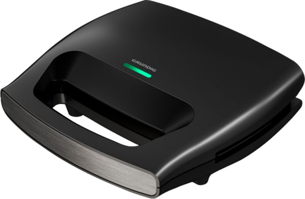 Grundig SWM 2940 sandwichtoaster 750 W Sort, Rustfrit stål