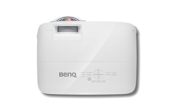 BenQ MW809STH Short throw-projektor 3600 ANSI-lumen DLP XGA (1024x768) Vit