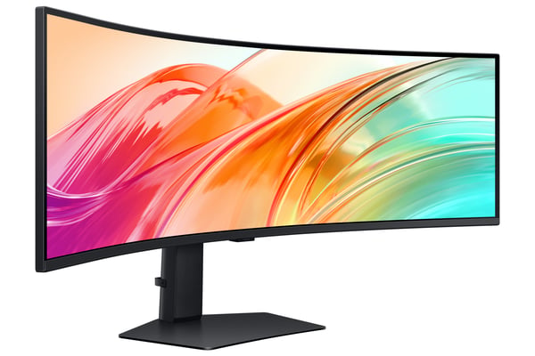 Samsung S95UC computerskærm 124,5 cm (49") 5120 x 1440 pixel Dual QHD LCD Sort