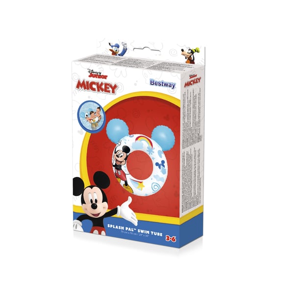 Bestway 9102K pool- och badmadrass Blå, Vit Bild PVC Simring