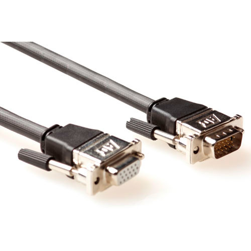 ACT VGA m/f 30m VGA kabel VGA (D-Sub) Sort