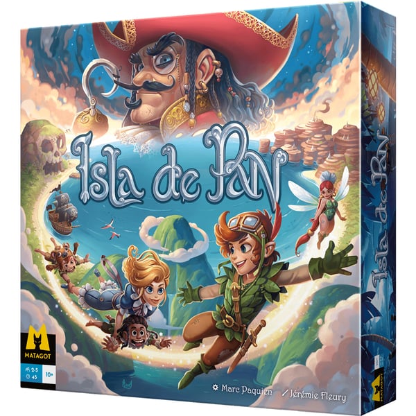 Asmodee La isla de Pan 45 min. Brætspil Strategi