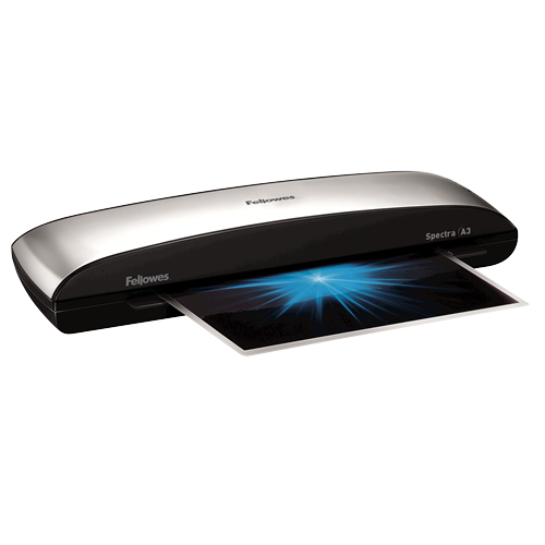 Fellowes Spectra A3 Varm/kall lamineringsmaskin 300 mm/min Svart, Grå