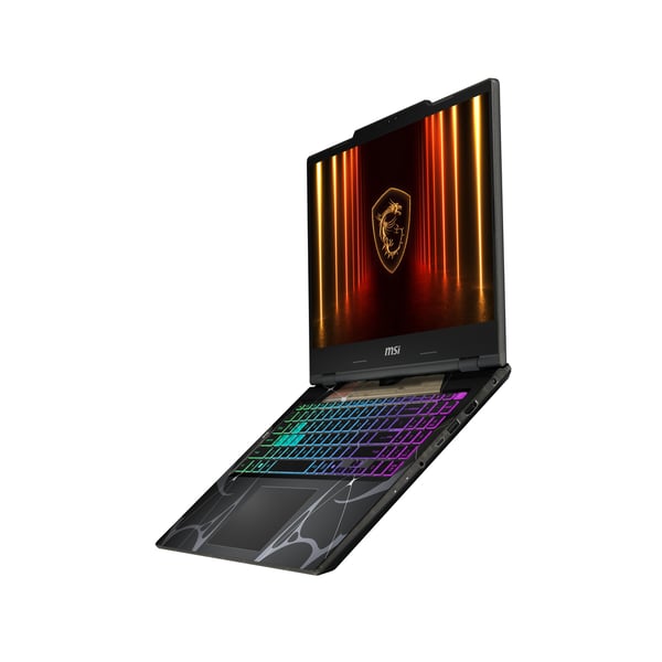 MSI Cyborg 15 B2RWEKG-237DE Intel Core 5 210H Kannettava tietokone 39,6 cm (15.6") Full HD 16 GB DDR5-SDRAM 512 GB SSD NVIDIA GeForce RTX 5050 Wi-Fi 6E (802.11ax) Windows 11 Home Musta