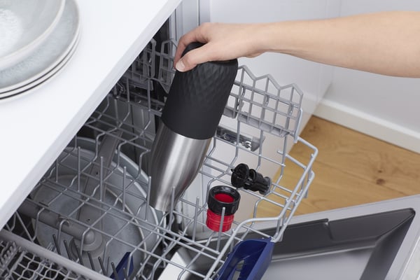 Tefal Bludrop Sleeve N31111 Dagligt forbrug, Fitness, Vandring, Sport 700 ml Rustfrit stål Sort, Rustfrit stål