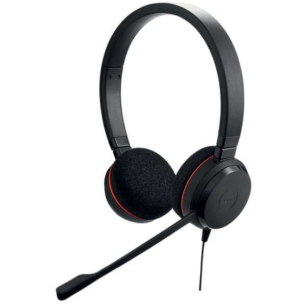 Jabra Evolve 20 Headset Kabel Huvudband Kontor/callcenter