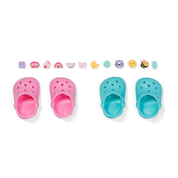 BABY born Shoes with Pins 2pairs.43cm Dockskor