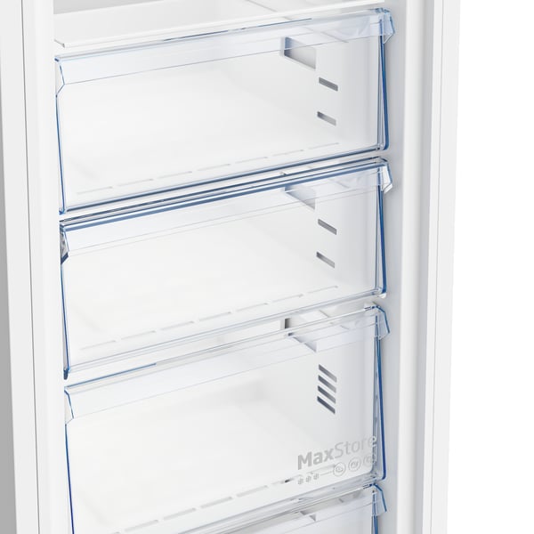 Beko B3RFNE294W Stående fryser Fritstående 260 L Hvid