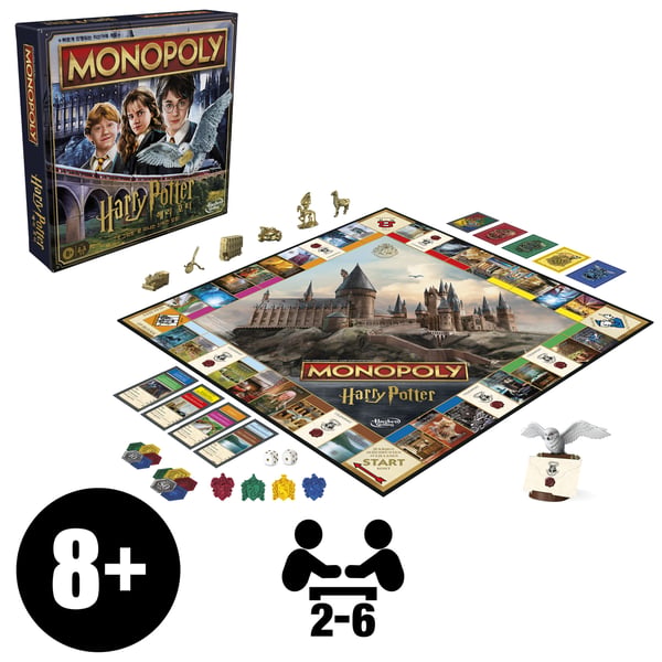 Hasbro Gaming Monopoly Harry Potter Brætspil Økonomisk simulering