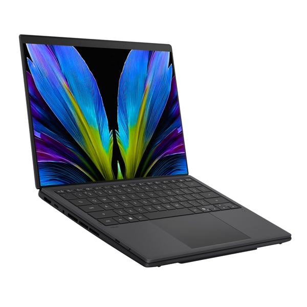 ASUS Zenbook Duo UX8407AA-U93BOHDCP1 Copilot+ PC Intel Core Ultra 9 386H Hybrid (2-i-1) 35,6 cm (14") Berøringsskærm WQXGA+ 32 GB LPDDR5x-SDRAM 1 TB SSD Wi-Fi 7 (802.11be) Windows 11 Pro Grå QWERTY Portugisisk