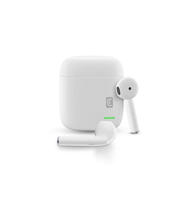 Cellularline 8018080488726 Headset True Wireless Stereo (TWS) I ørerne Opkald/musik Bluetooth Hvid