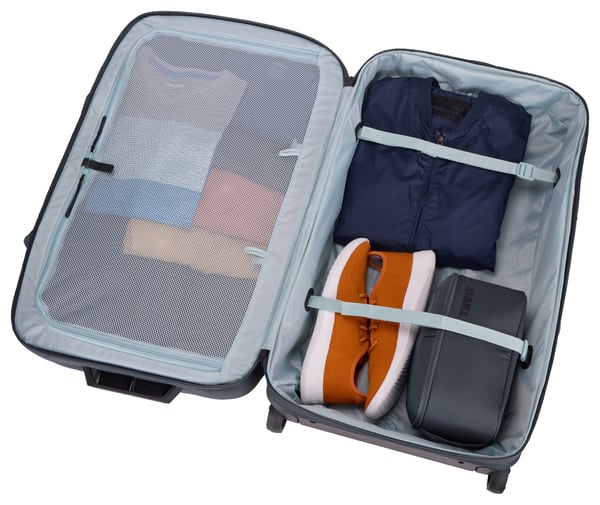 Thule Subterra 2 TSR490 Dark Slate Reseduffel Mjukt skal Grå 90 l Polykarbonat, Polyester