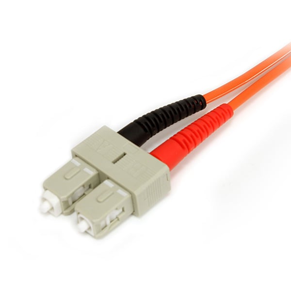StarTech.com 1 m 62,5/125 multiläges Duplex-fiberpatchkabel LC - SC