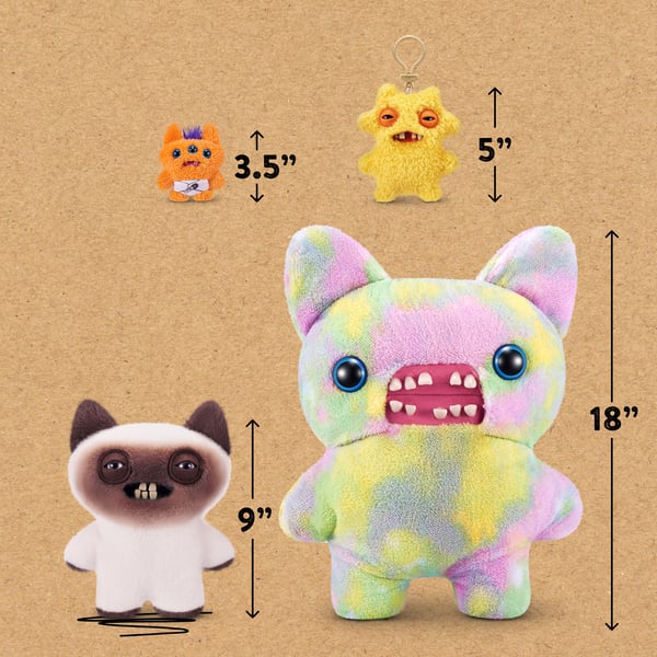 Hug-A-Lumps Fuggler Alley Cats 23 cm Assortment