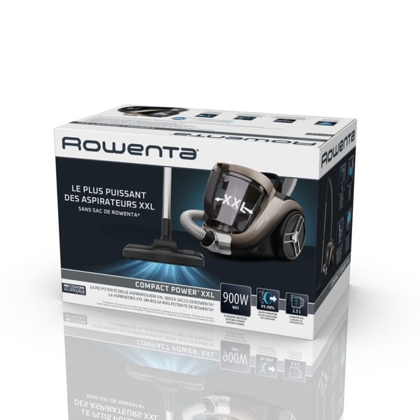 Rowenta Compact Power XXL RO4B30 2,5 L Sylinteripölynimuri Kuiva 900 W Pussiton