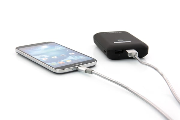 Verbatim Micro USB synkroniserings- og opladningskabel 100 cm, sølv