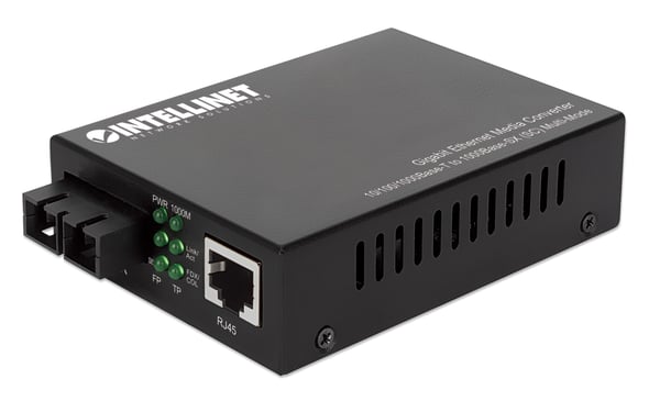 Intellinet 508544 mediakonverterare för nätverk 850 nm Flerläge