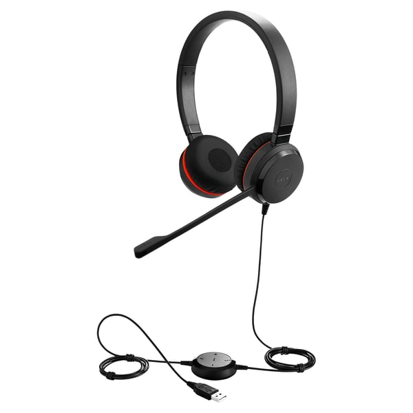 Jabra Evolve 20 Headset Ledningsført Kontor/Callcenter