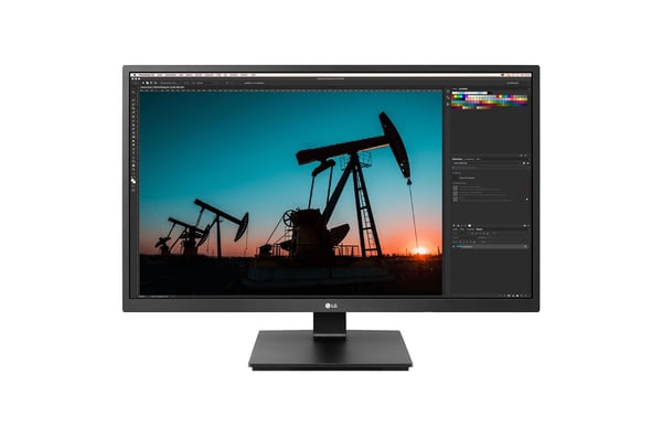 LG 27BN55UP-B platta pc-skärmar 68,6 cm (27") 3840 x 2160 pixlar 4K Ultra HD LCD Svart