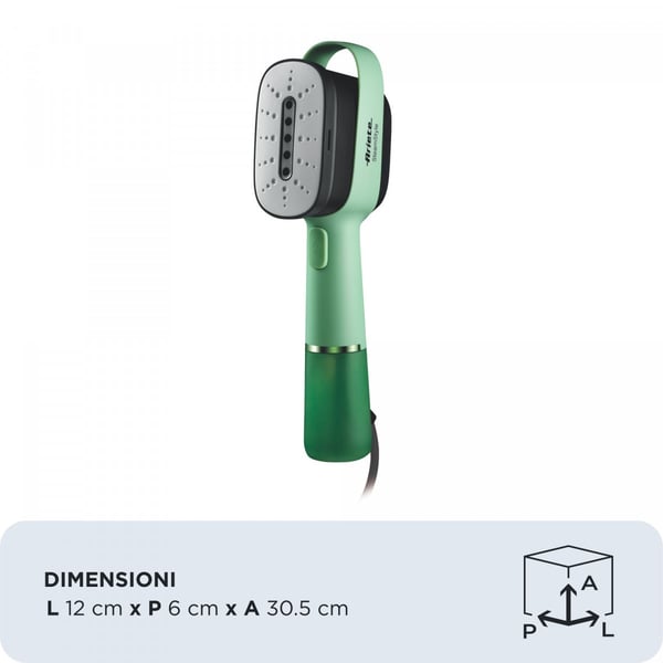 Ariete 4301/01 Håndholdt beklædningsdamper 0,08 L 1200 W Grøn
